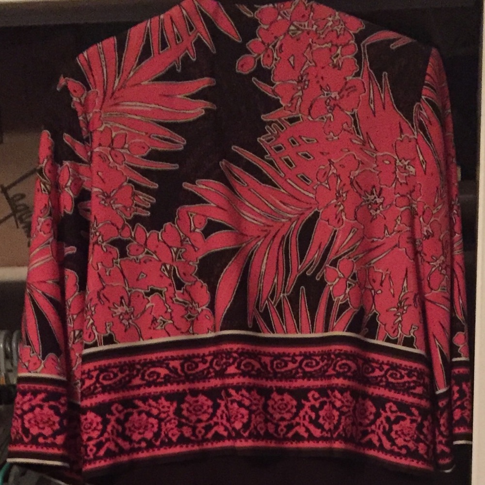 Knee Length Dress with Jacket with 3/4 sleeves